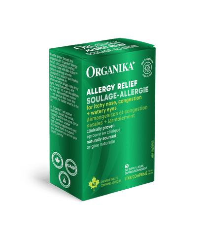 Allergy Relief - 60 Tablets - Organika Health Products