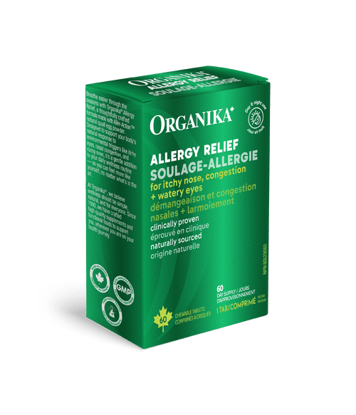 Allergy Relief - 60 Tablets - Organika Health Products