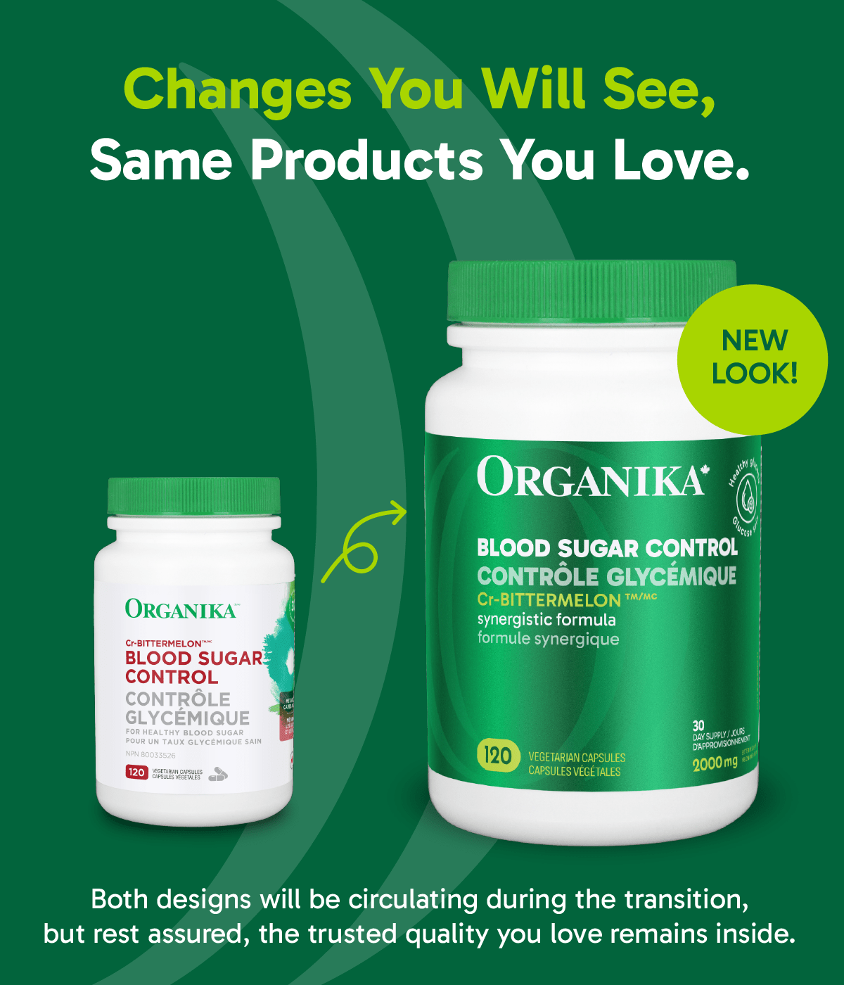 Blood Sugar Control (CR - Bittermelon) - 120 caps - Organika Health Products
