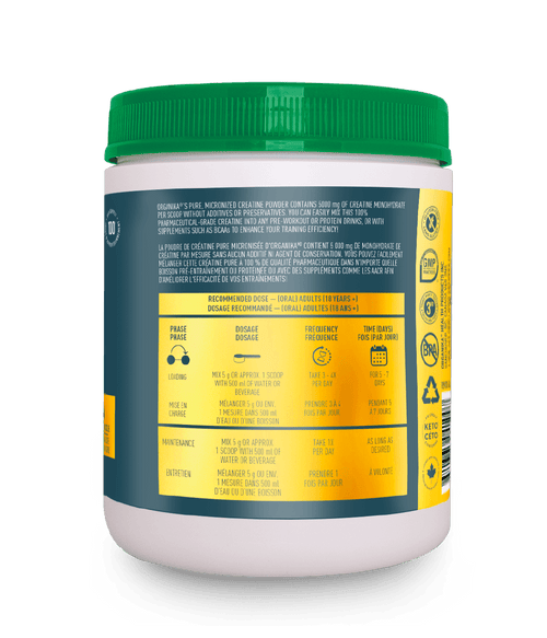 Creatine - Unflavoured - Organika Health Products