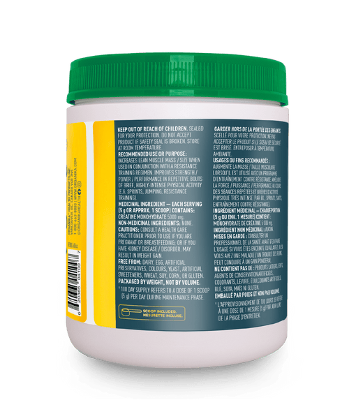 Creatine - Unflavoured - Organika Health Products