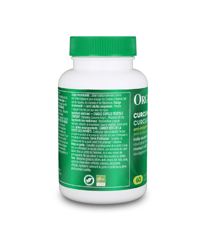 Curcumin - 60 Vcaps - Organika Health Products