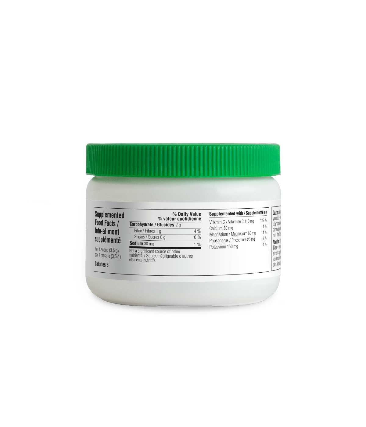 Electrolytes 60 Servings - Lemon Iced Tea - 210 g (60 Servings) - Organika Health Products