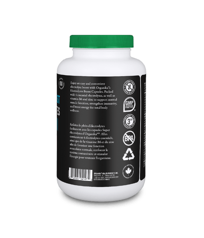 Electrolytes Boost - 200 Vcaps - Organika Health Products