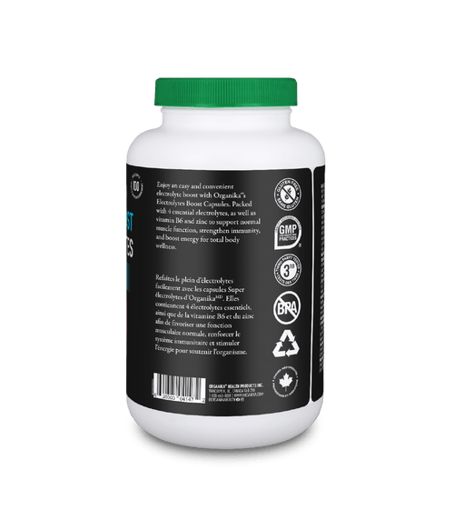 Electrolytes Boost - 200 Vcaps - Organika Health Products