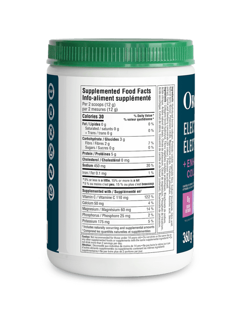 Electrolytes + Enhanced Collagen - Wild Berry - Wild Berry - Organika Health Products