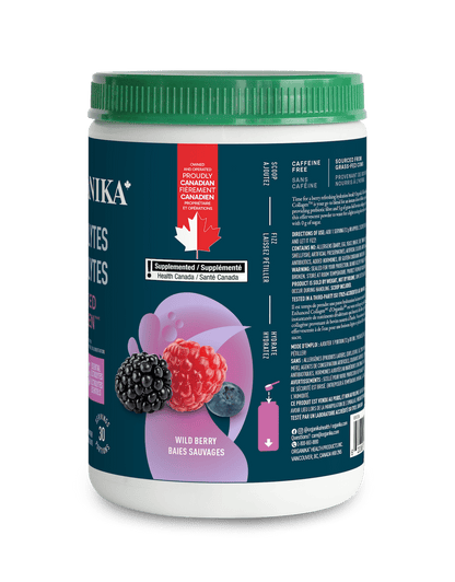 Electrolytes + Enhanced Collagen - Wild Berry - Wild Berry - Organika Health Products