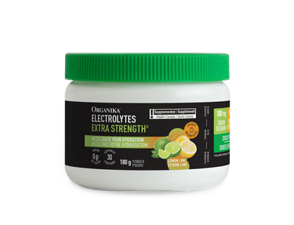 Electrolytes Extra Strength - Lemon Lime - Organika Health Products