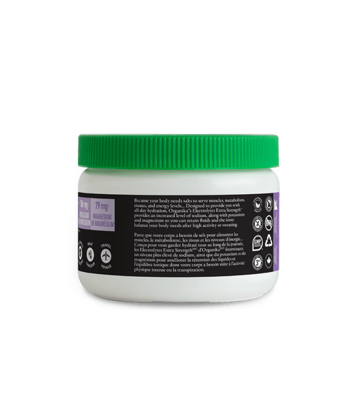 Electrolytes Extra Strength - Unflavoured - Unflavoured - Organika Health Products