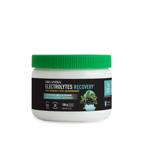 Electrolytes Recovery - Berry Blast - Organika Health Products