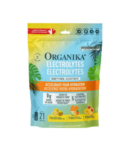 Electrolytes Summer Variety Pack - 21 Pack - Organika Health Products