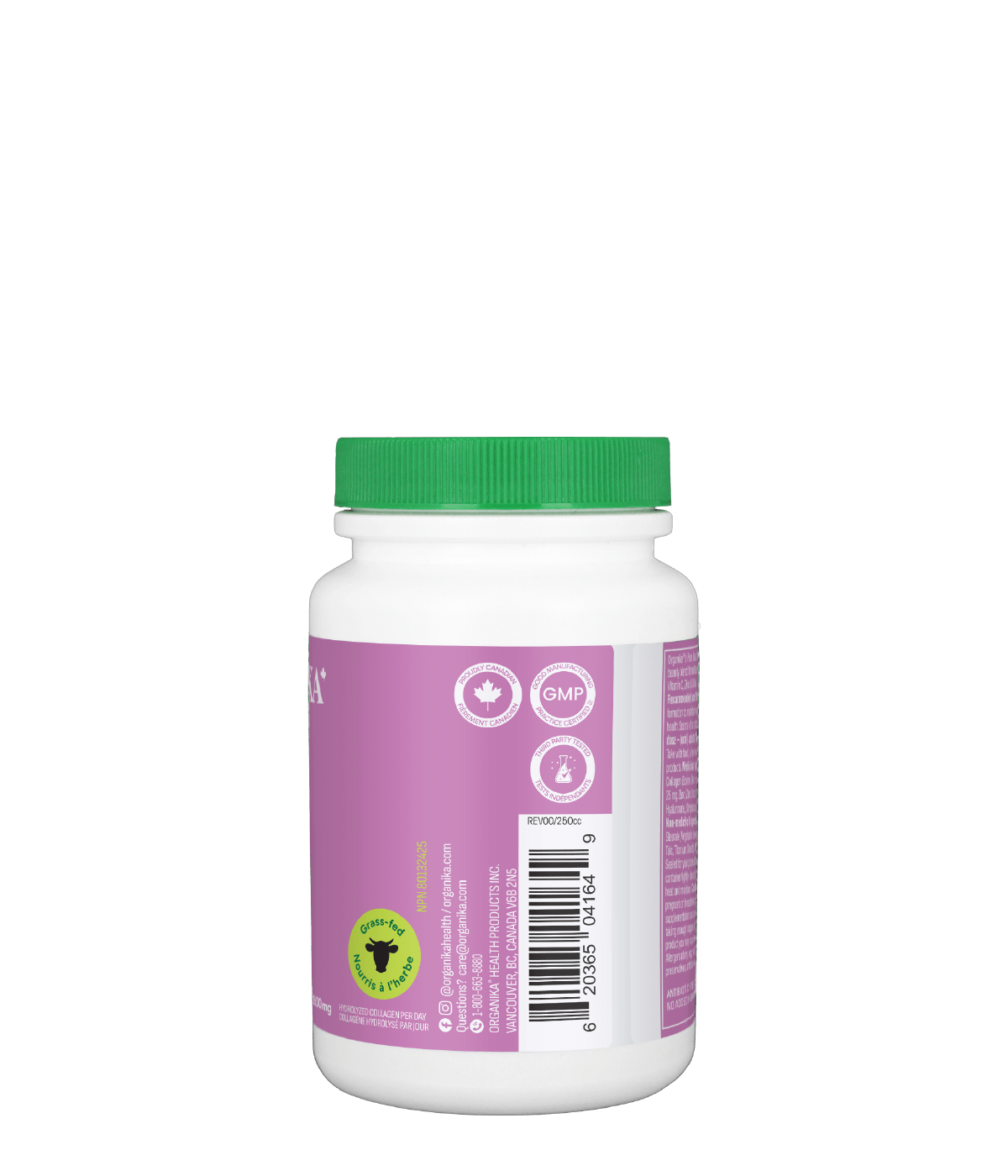 Enhanced Collagen Protein Pure Beauty Tablets - 120 tabs - Organika Health Products