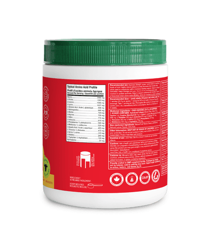 Enhanced Collagen Protein Sport - Classic Lemonade - 564 g - Organika Health Products