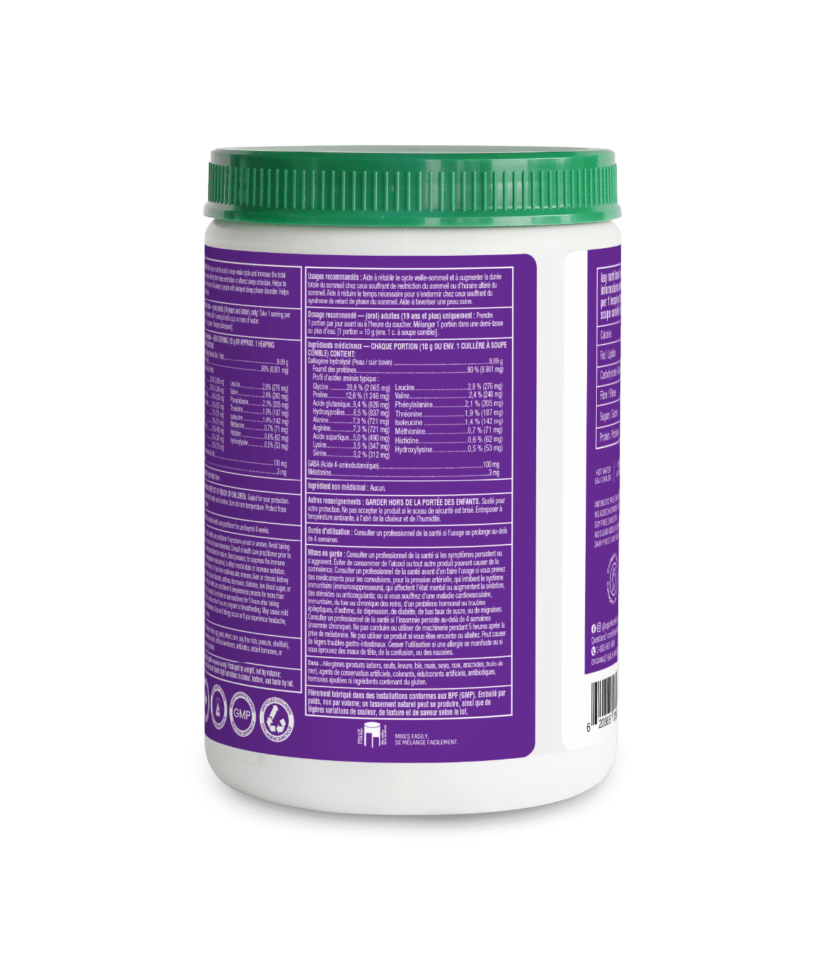 Enhanced Collagen Sleep - 250g - Organika Health Products