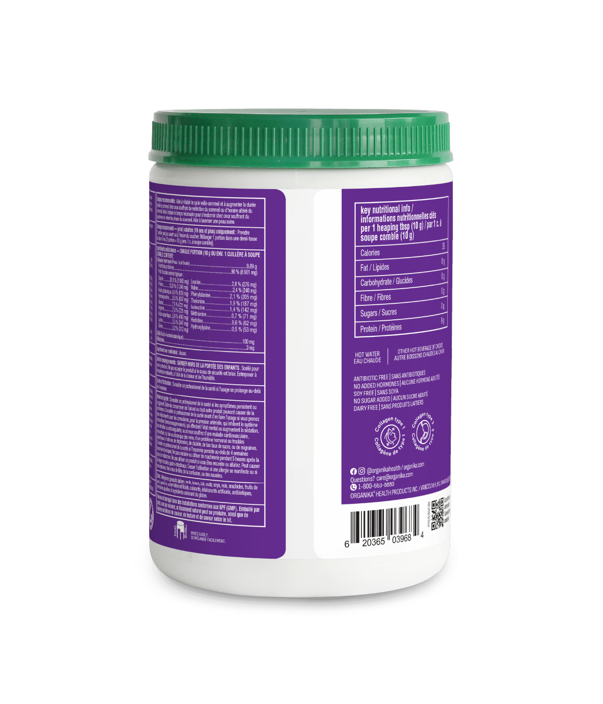 Enhanced Collagen Sleep - 250g - Organika Health Products