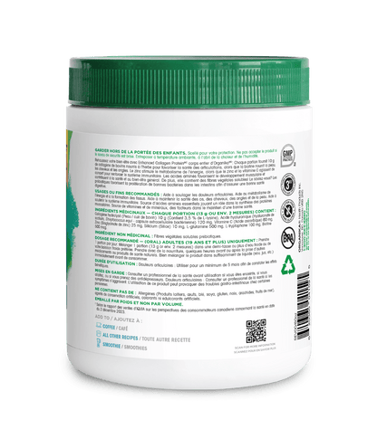 Full Body Enhanced Collagen Protein - 600 g - Organika Health Products