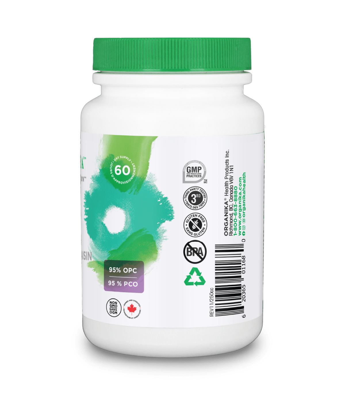 Grape Seed Extract - 120 capsules - Organika Health Products
