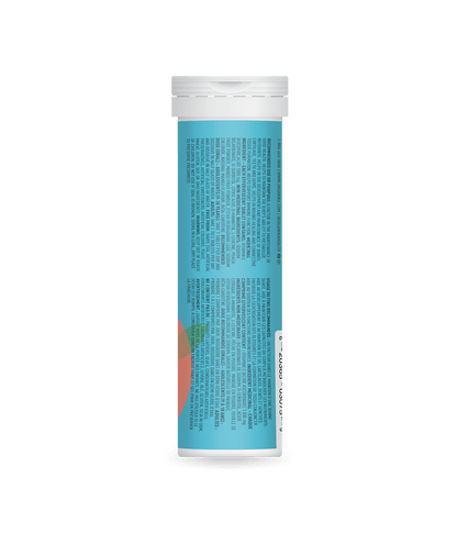 Instant C Effervescent with Stevia - Peach Mango - Single Tubes - Organika Health Products