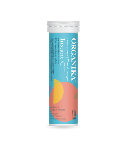 Instant C Effervescent with Stevia - Peach Mango