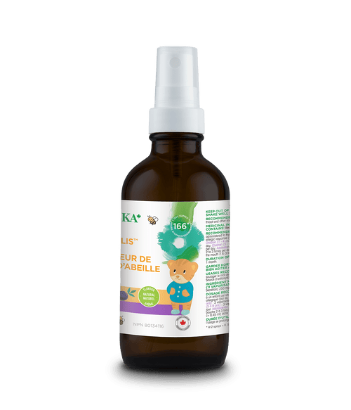 Kids Canadian Bee Propolis Spray with Elderberry - 30 ml - Organika Health Products