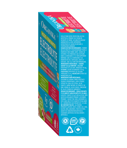 Kids Electrolyte - 8 Pack Box - Organika Health Products