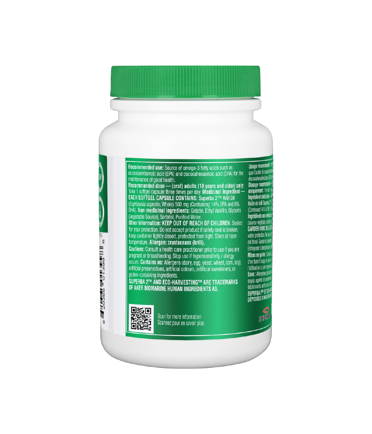 Krill Oil - 90 Caps - Organika Health Products