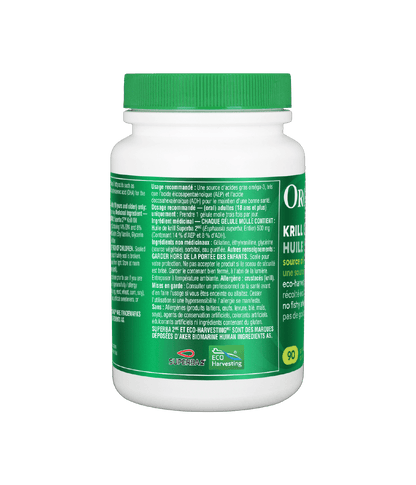 Krill Oil - 90 Caps - Organika Health Products