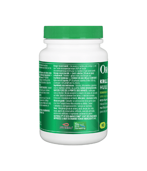 Krill Oil - 90 Caps - Organika Health Products