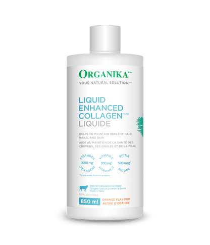 Liquid Enhanced Collagen - Orange - Organika Health Products