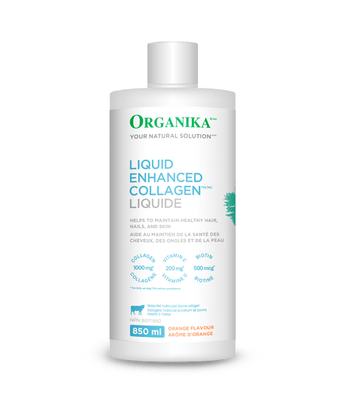 Liquid Enhanced Collagen - Orange - Organika Health Products