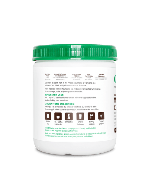 Maca + Cacao Powder - 200 g - Organika Health Products