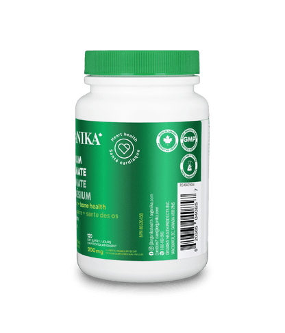Magnesium Bisglycinate - 120 Vcaps - Organika Health Products