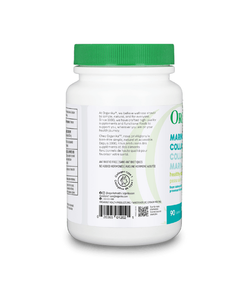 Marine Collagen Capsules - 90 caps - Organika Health Products