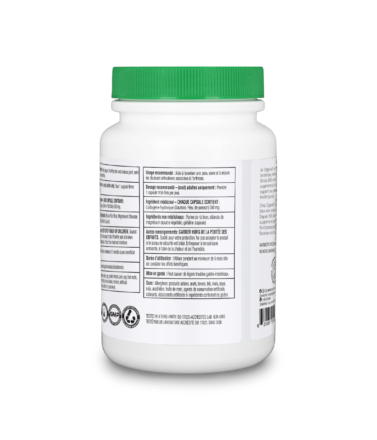 Marine Collagen Capsules - 90 caps - Organika Health Products