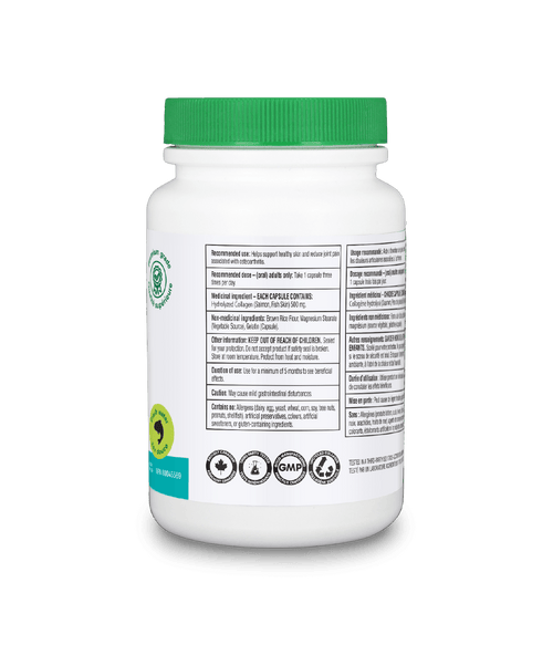 Marine Collagen Capsules - 90 caps - Organika Health Products