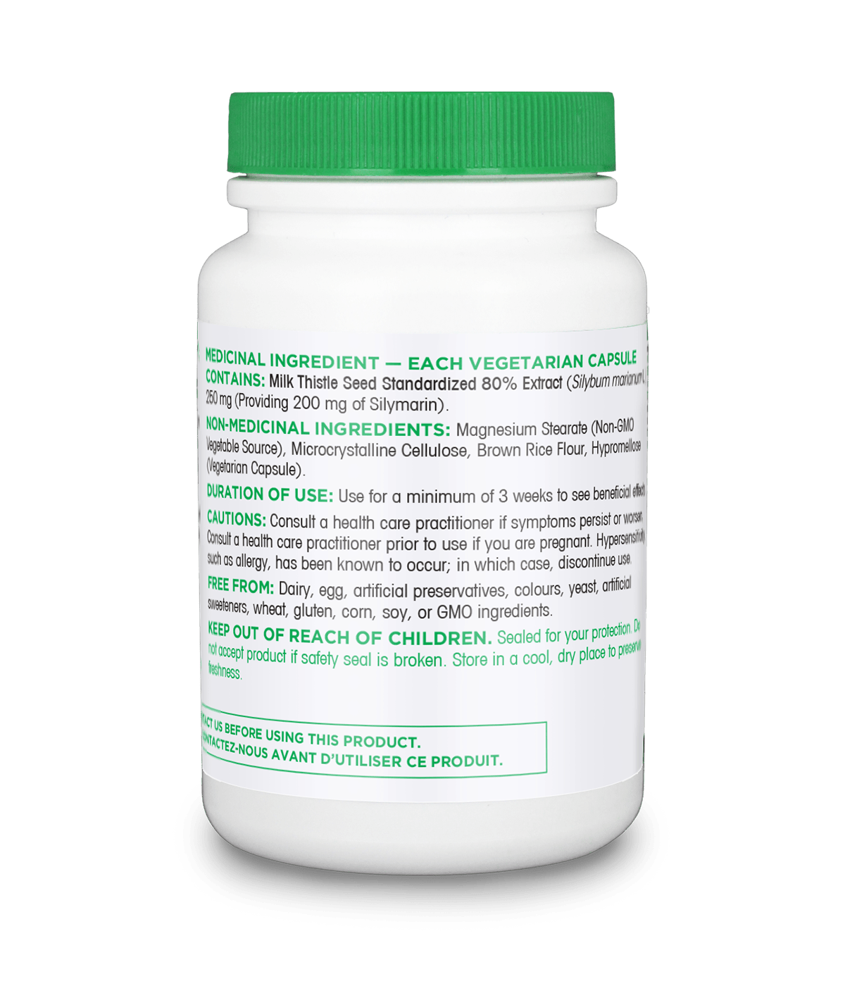 Milk Thistle - 90 Vcaps - Organika Health Products