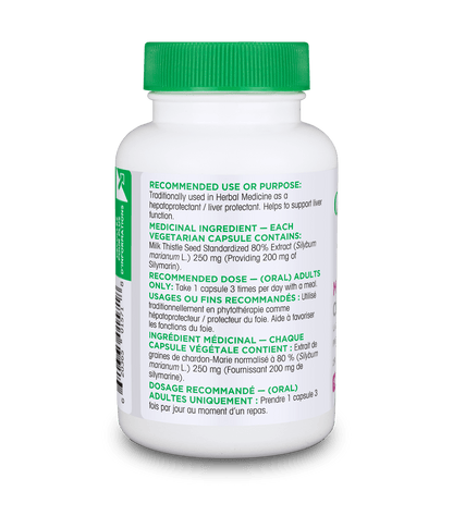 Milk Thistle - 90 Vcaps - Organika Health Products