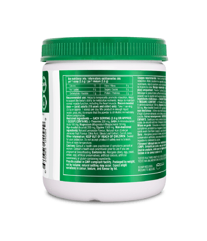 Mind Calm Powder with Magnesium Bisglycinate & L - Theanine - Açai Lemonade Flavour - Organika Health Products