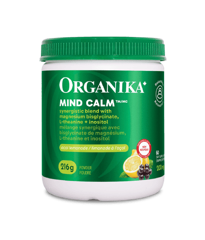 Mind Calm Powder with Magnesium Bisglycinate & L-Theanine