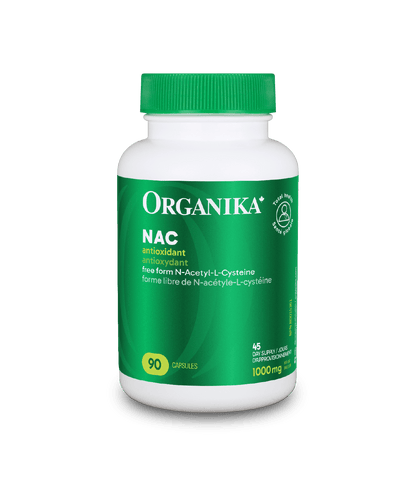 NAC (N - Acetyl - L - Cysteine) - 90 caps - Organika Health Products