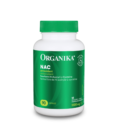 NAC (N - Acetyl - L - Cysteine) - 90 caps - Organika Health Products