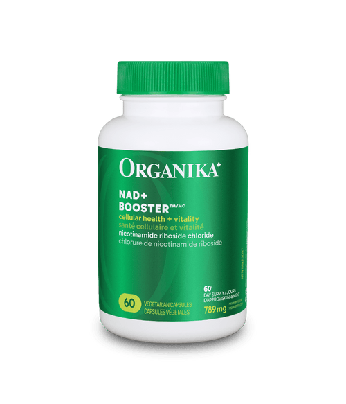 NAD+ Booster - 60 Vcaps - Organika Health Products