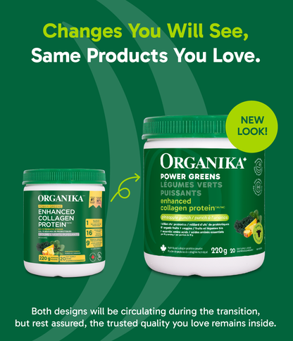 Enhanced Collagen Protein Power Greens with Probiotics
