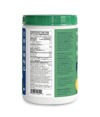 Spirulina + B12 - 250 g - Organika Health Products