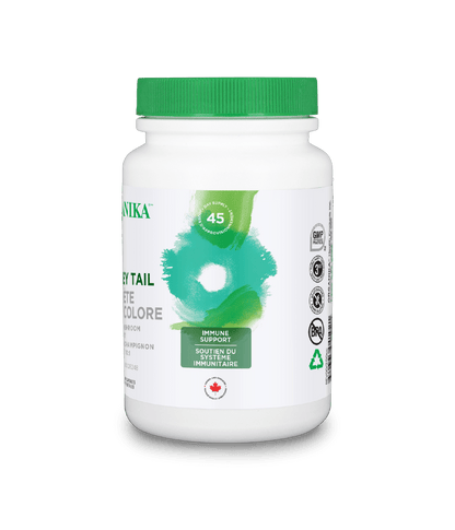 Turkey Tail Organic Mushroom 10:1 Extract - 90 capsules - Organika Health Products