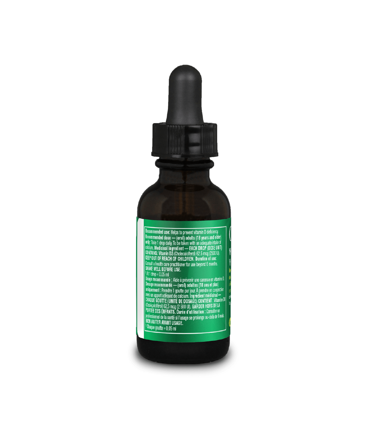 Vitamin D3 - 30 ml - Organika Health Products